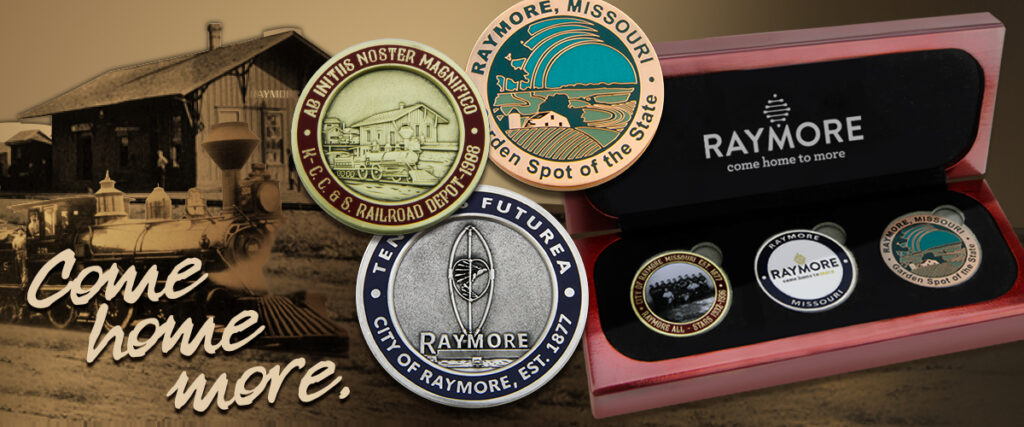 Example of Challenge coin set created for local government.