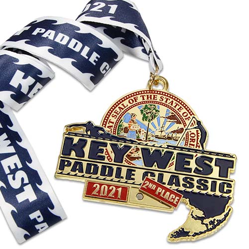 Key West Paddle Classic Medal SymbolArts