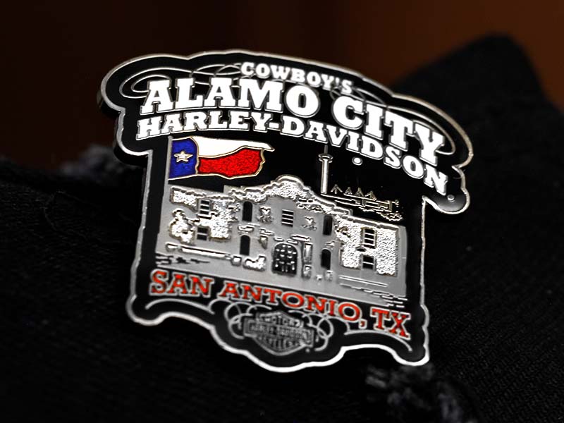 Cowboy's Alamo City HarleyDavidson® Pin SymbolArts