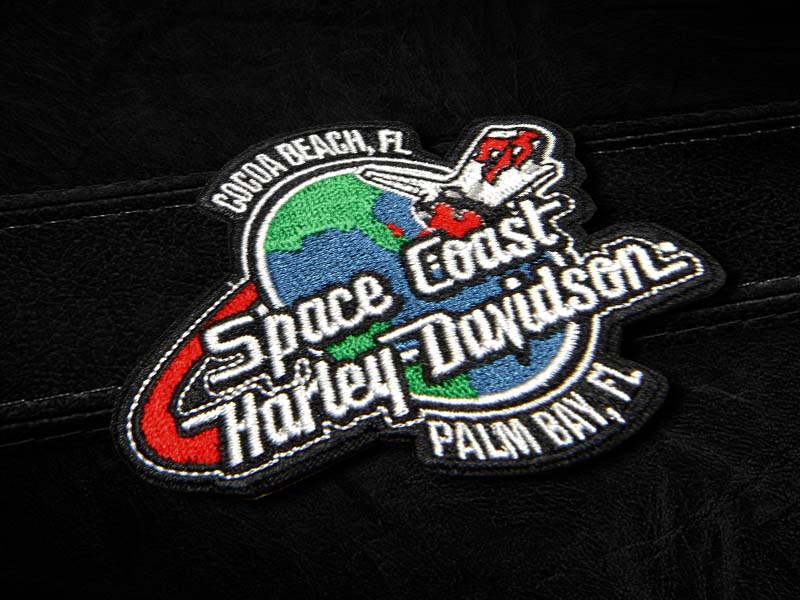 Space Coast Harley Davidson Patch SymbolArts