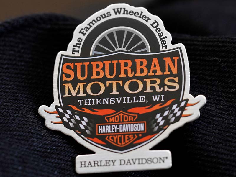 Suburban Motors HarleyDavidson® Pin SymbolArts