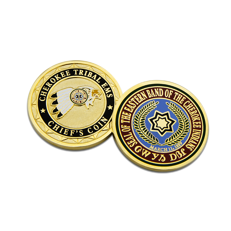 Cherokee Tribal Chief's Coin SymbolArts
