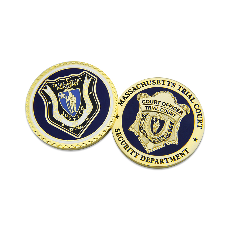 MA Trial Court Security Department Coin SymbolArts