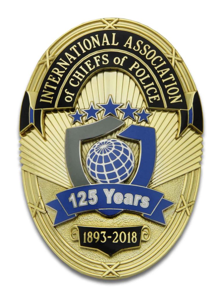 IACP 125th Anniversary Badge