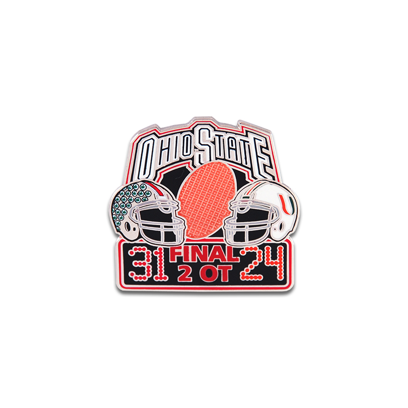 Ohio State Final Score Pin SymbolArts