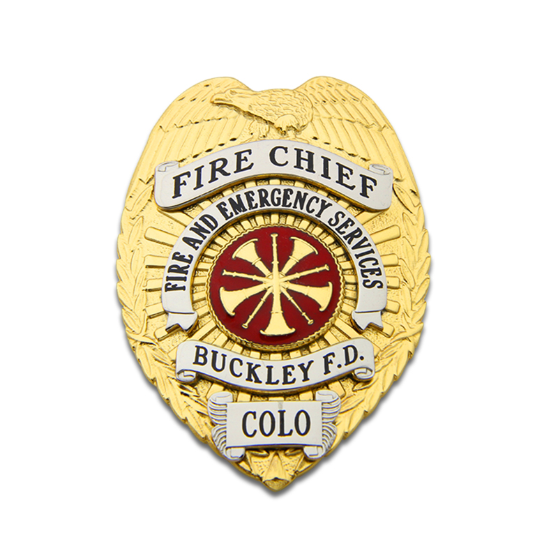 Law Enforcement and Fire Fighter Badges Custom Made for Your District