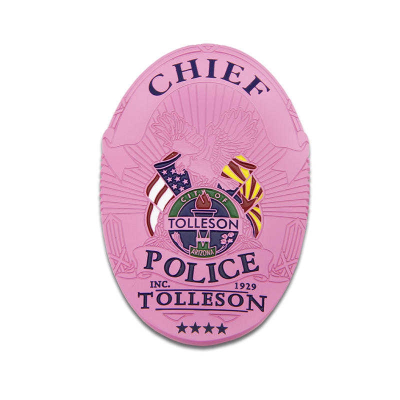 Tolleson, AZ Police Pink Badge SymbolArts