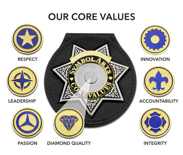 Custom Officer Badges - Security Officer Badge, Security Badges, Security  Badge, Keychain & Enamel Pins Promotional Products Manufacturer