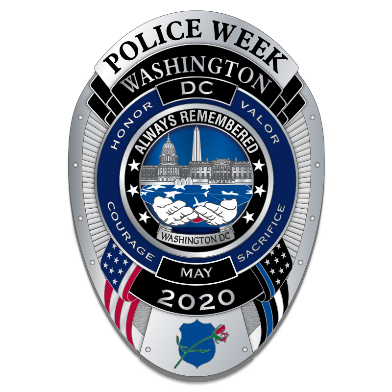 Police Week 2020 Badge SymbolArts