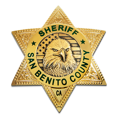 San Benito County, CA Sheriff Badge - SymbolArts