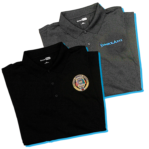 Printed or Embroidered polo shirts