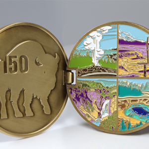 yellow stone national park 150th coin