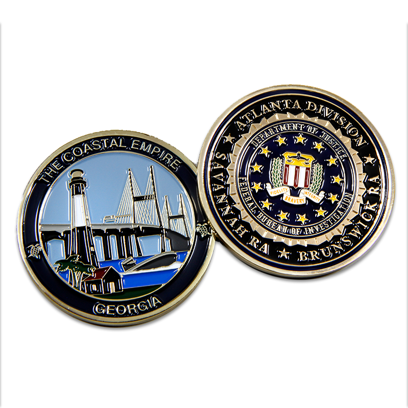 Department of Justice Atlanta, GA Coin - SymbolArts