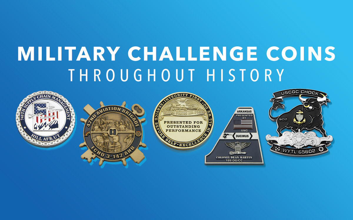 Honoring Service: Military Challenge Coins Throughout History