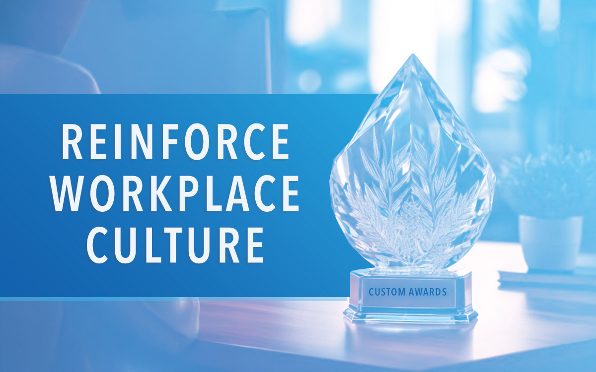 How Custom Recognition Awards Reinforce Workplace Culture