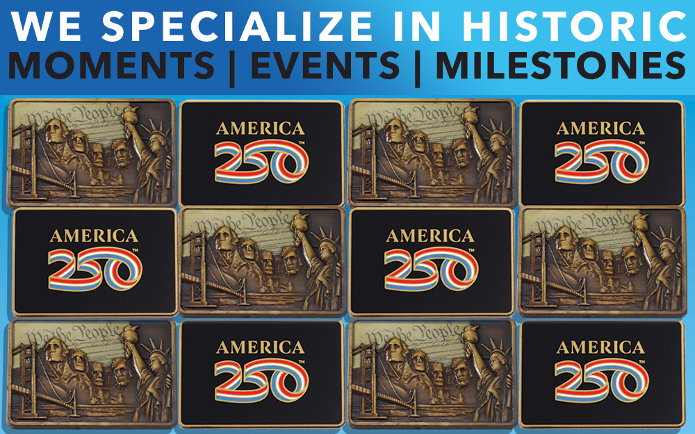 An Official America250® Partner: SymbolArts Specializes in Historic, Once-in-a-Lifetime Events